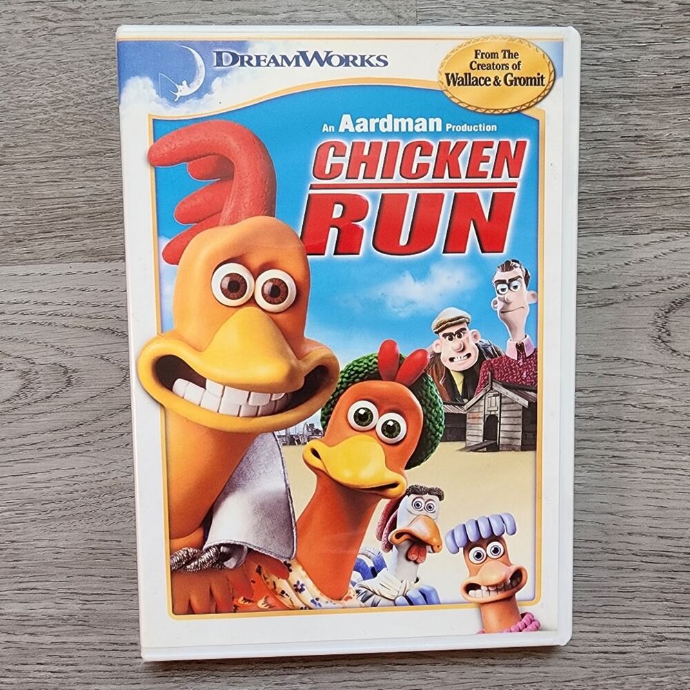 Chicken Run DVD Children's Animated Movie DreamWorks Entertainment